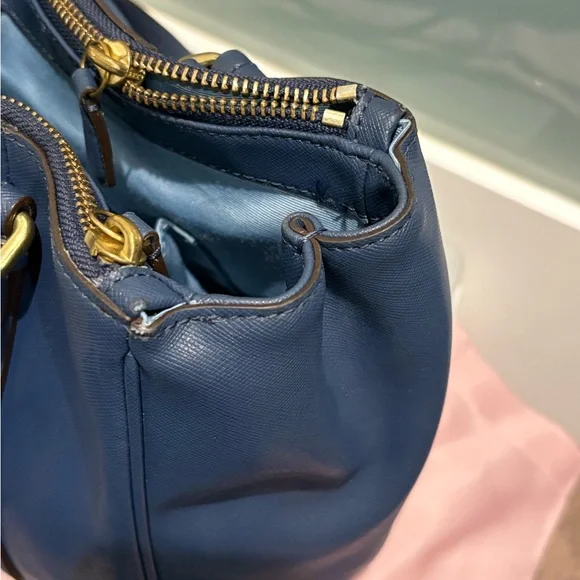 Vintage Coach Leather Peyton Jordan Double Zip Satchel. - Picture 15 of 16